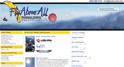 Desktop Screenshot of flyaboveall.com